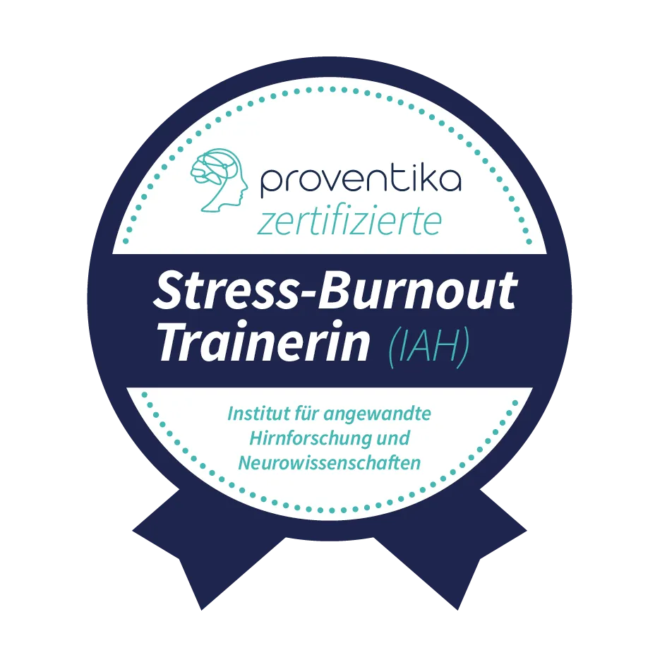 Siegel Stress- und Burnout-Trainerin – Elisabeth Seidel